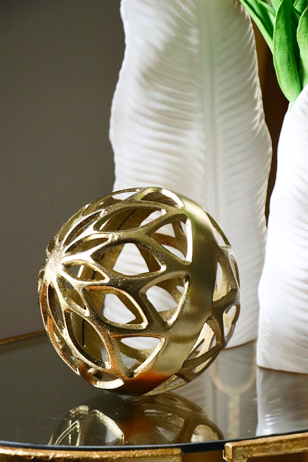 Gold Metal Orb